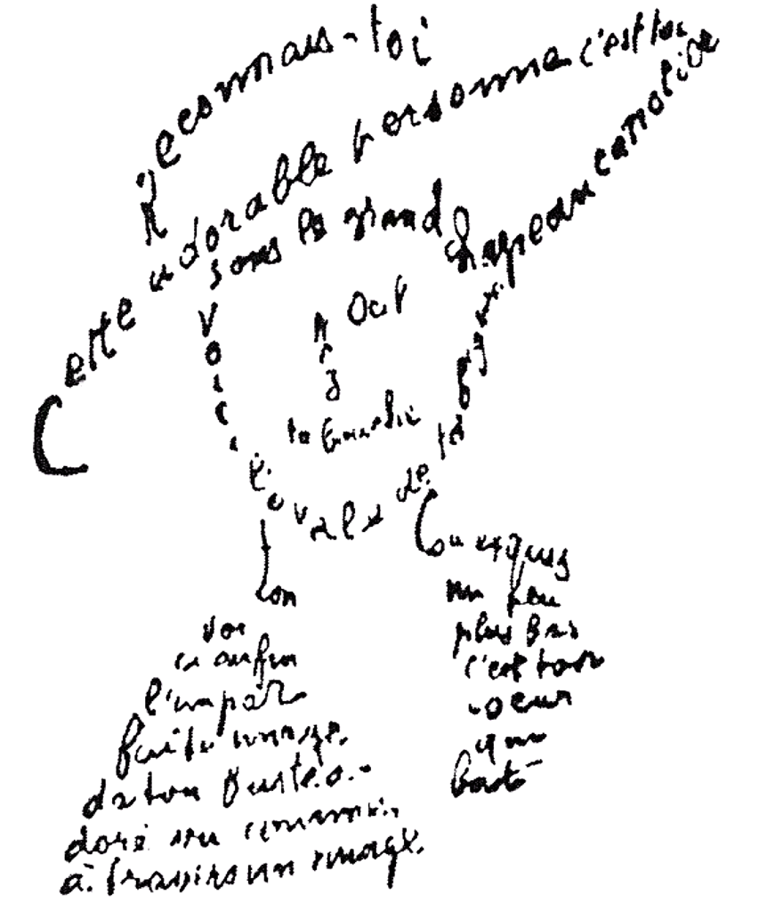 Guillaume Apollinaire -Calligramme
