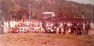 para tahanan perempuan berpose setelah merayakan hari kartini di plantungan. dokumentasi pipit ambarmirah