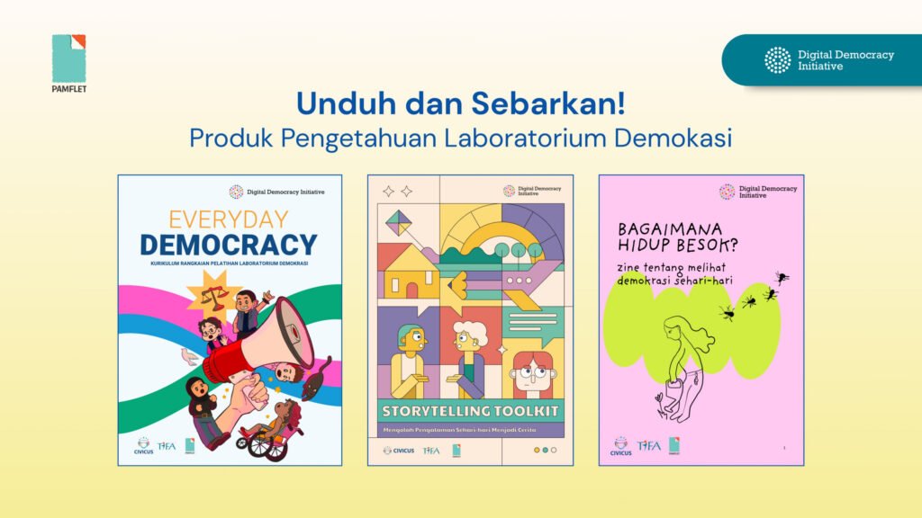 Setiap Hari, Demokrasi! Tiga Publikasi untuk Belajar, Bercerita, dan Menyuarakan Pengalaman Orang Muda